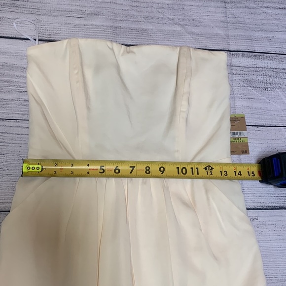 Rachel Roy Strapless Short Dress - Cream - Picture 14 of 15